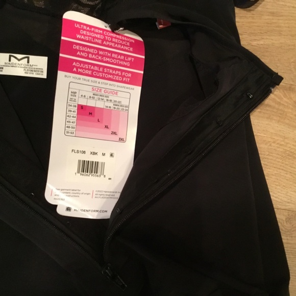 Maidenform Women’s Ultra Sculpts Fajas Colombians Open Bust Romper Shapewear - Picture 8 of 8